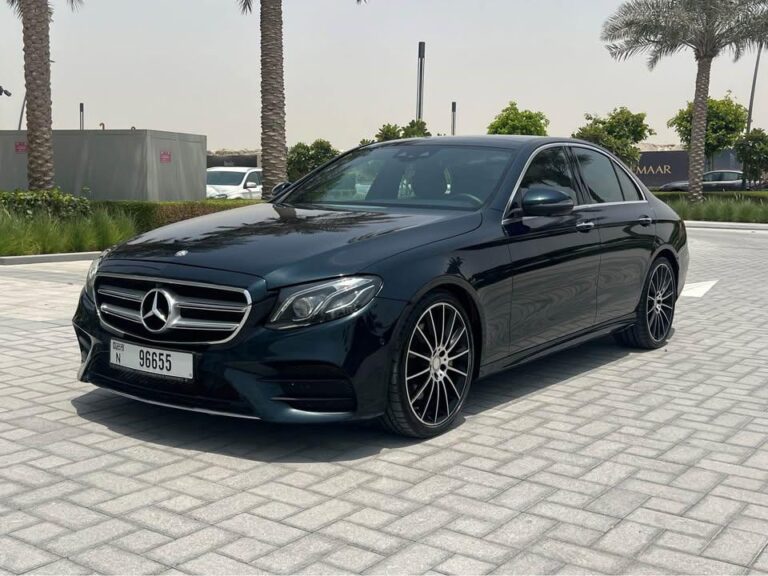 Mercedes E Class Chauffeur Hire in Dubai