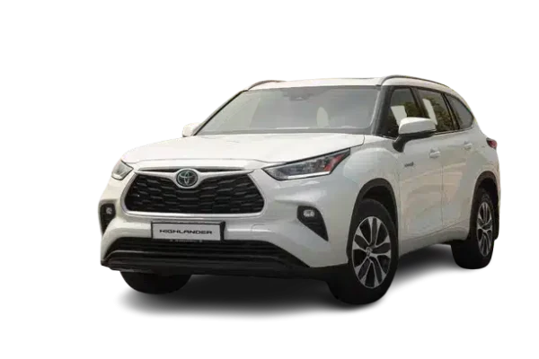 Hire Chauffeur Driven Toyota Highlander in Dubai